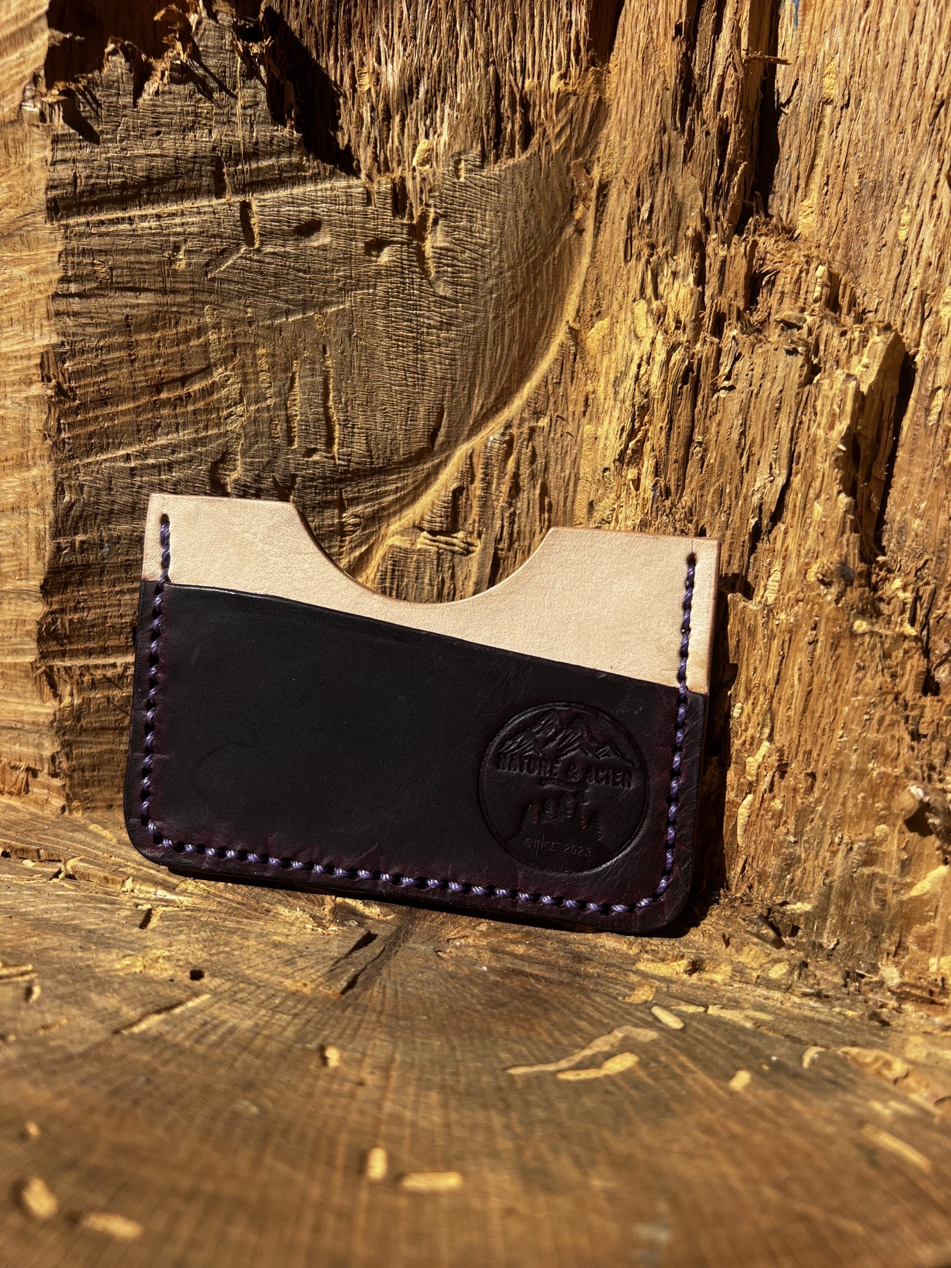 HORIZ’ beige/violet
