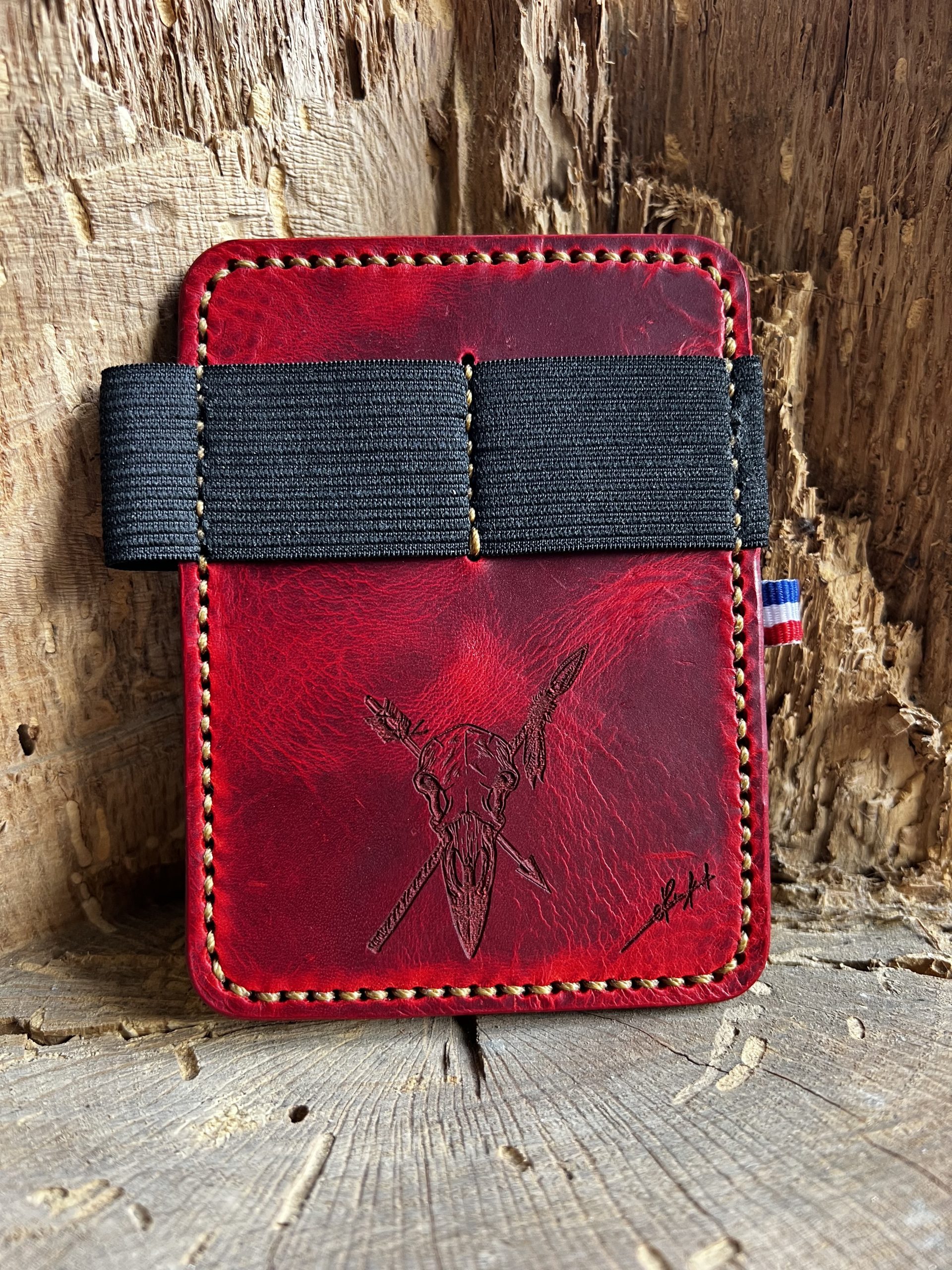 Pochette edc rouge