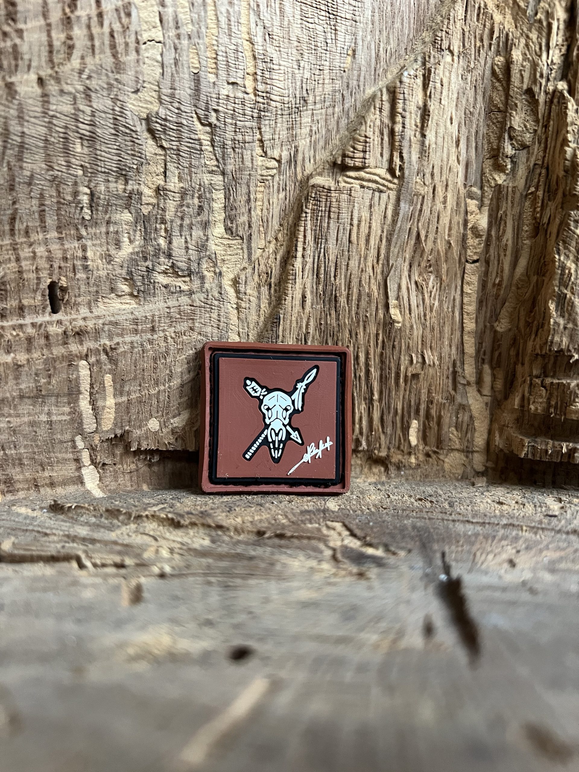 PATCH VELCRO PVC 3D À